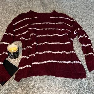 American Eagle Striped Sweater